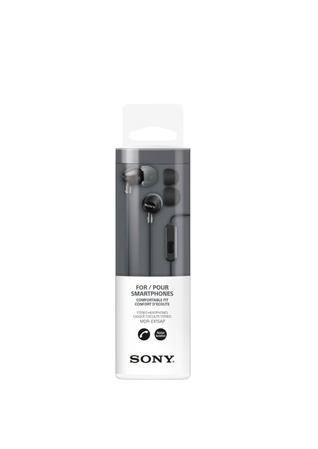 Oortelefoon Sony EX15AP basic zwart