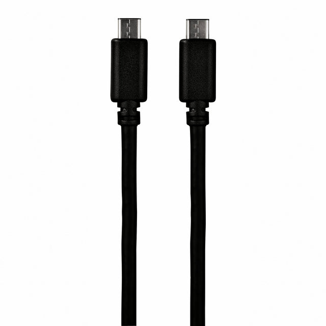 Kabel Hama USB C-C 2.0 0.75 meter zwart