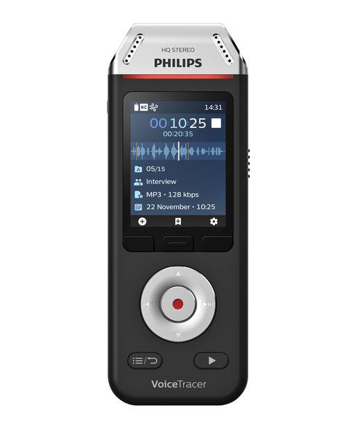 Digital voice recorder Philips DVT 2110 voor interviews
