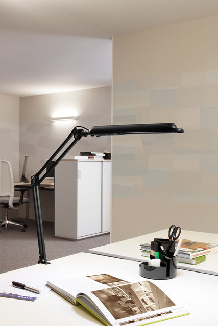 Werkpleklamp MAUL Work LED tafelklem dimbaar wit