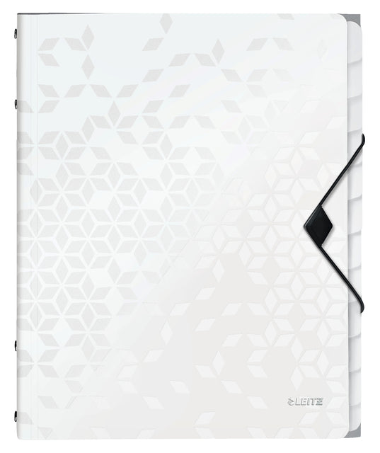 Sorteermap Leitz WOW 12 tabbladen PP wit