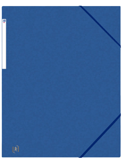 Elastomap Oxford Top File+ A3 3 kleppen 390gr blauw (per 10 stuks)