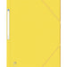 Elastomap Oxford Eurofolio A4 geel (per 10 stuks)