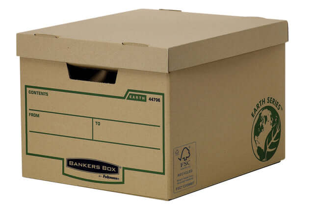 Archiefdoos Bankers Box Earth 27x33.5x39.1cm bruin (per 10 stuks)