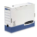 Archiefdoos Bankers Box System A4 100mm wit blauw (per 10 stuks)