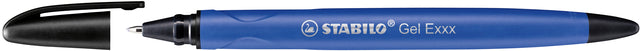 Rollerpen STABILO Gel Exxx blauw (per 10 stuks)