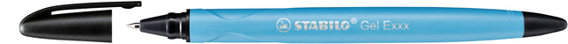 Rollerpen STABILO Gel Exxx turquoise (per 10 stuks)