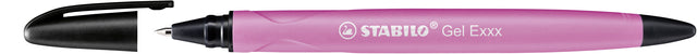 Rollerpen STABILO Gel Exxx roze (per 10 stuks)
