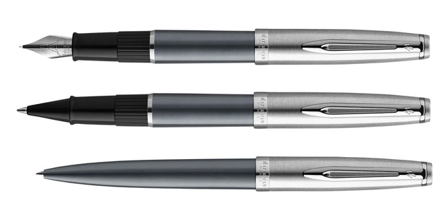 Rollerpen Waterman Emblème Deluxe Grey CT F