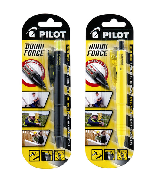 Balpen PILOT Down Force zwart 0,25mm