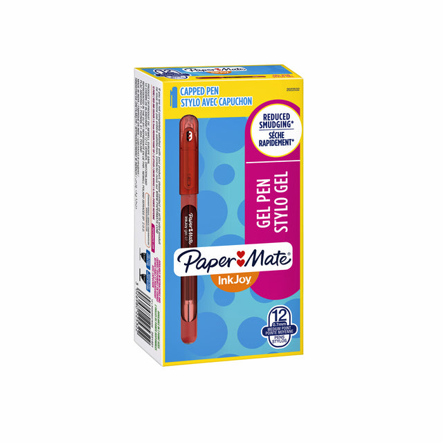 Gelschrijver Paper Mate Inkjoy 600 rood (per 12 stuks)
