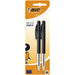 Balpen Bic M10 zwart medium blister à 2st