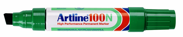 Viltstift Artline 100 schuin 7.5-12mm groen (per 12 stuks)