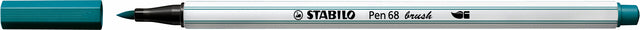 Brushstift STABILO Pen 568/51 turquoiseblauw (per 10 stuks)
