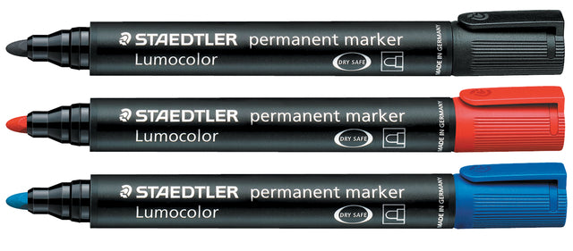 Viltstift Staedtler 352 rond zwart 2mm (per 10 stuks)