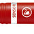 Fineliner STABILO Sensor 187/40 rood (per 10 stuks)
