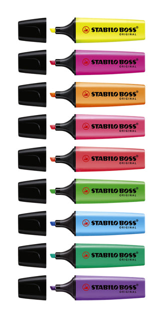 Markeerstift STABILO Boss Original  70/31 blauw