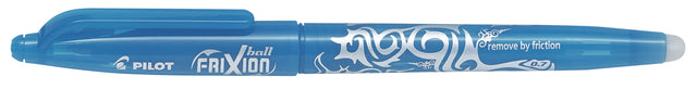 Rollerpen PILOT Frixion BL-FR7 lichtblauw-turquoise  0.35mm