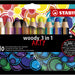Kleurpotloden STABILO Woody 880/10-1-20 etui à 10 kleuren met puntenslijper