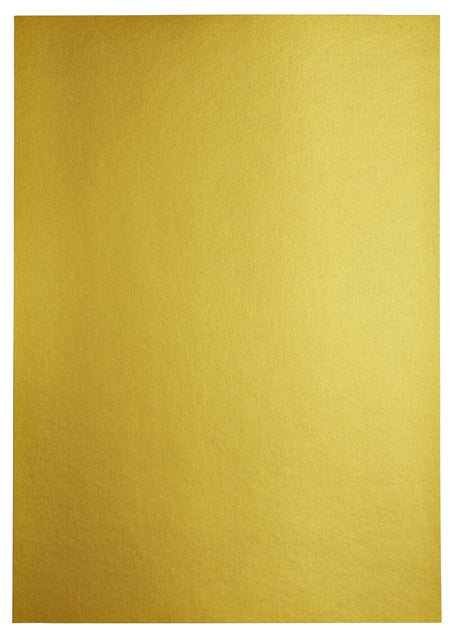 Kopieerpapier Papicolor A4 200gr 3vel metallic goud