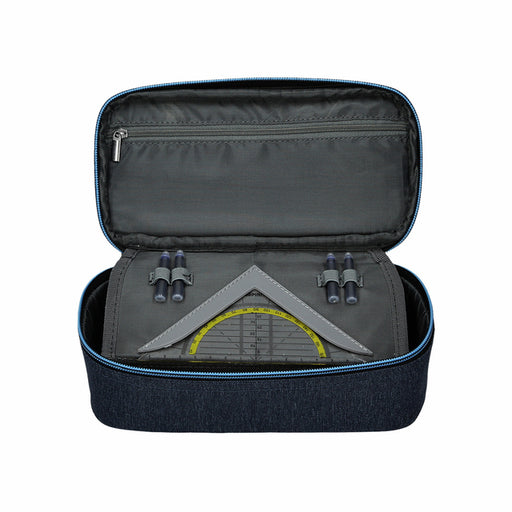 Etui bak Spirit donkergrijs/lichtblauw my bag 39
