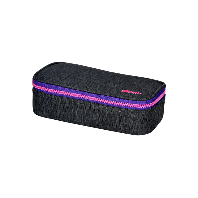 Etui bak Spirit donkergrijs/roze my bag 40