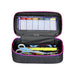 Etui bak Spirit donkergrijs/roze my bag 40