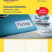 Etiket Avery Zweckform 3330 80x54mm wit 112stuks