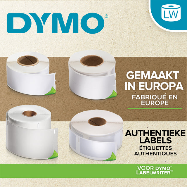 Etiket Dymo 11356 labelwriter 41x89mm badge 300stuks