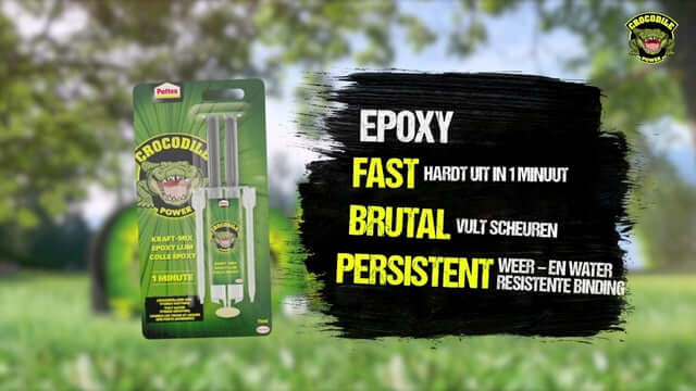 2 componentenlijm Pattex Crocodile Epoxy