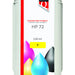 Inkcartridge Quantore alternatief tbv HP 72 C9373A geel