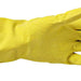 Huishoudhandschoen Felicia geel Large