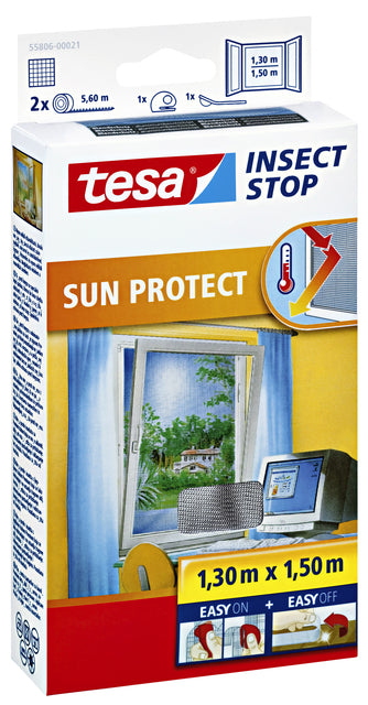 Insectenhor Tesa 55806 voor raam 1,3x1,5m sun