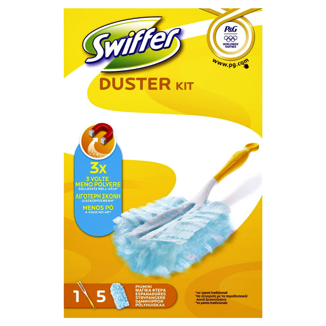 Swiffer Duster starterset met 5 dusters