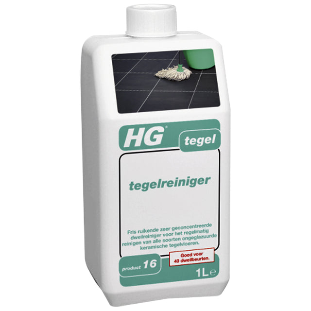 Vloerreiniger HG voor tegelvloeren 1l