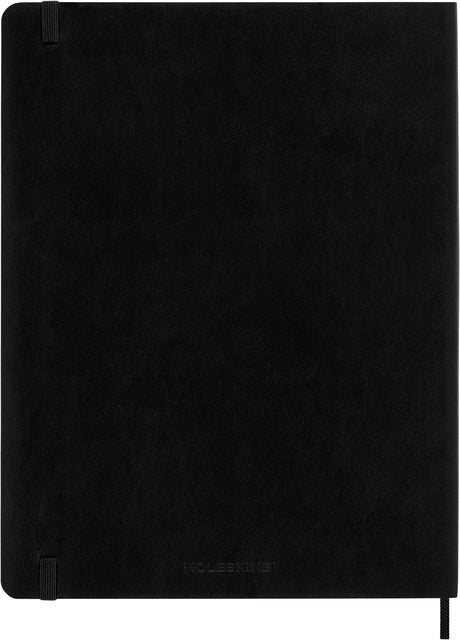 Agenda notitieboek 2022-2023 Moleskine 18mnd XL soft cover zwart