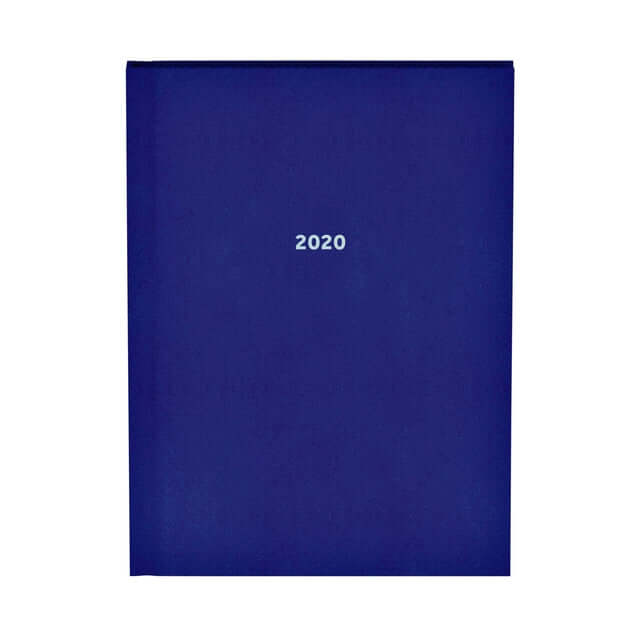 Agenda 2020 Lannoo QC sparkle mat blauw