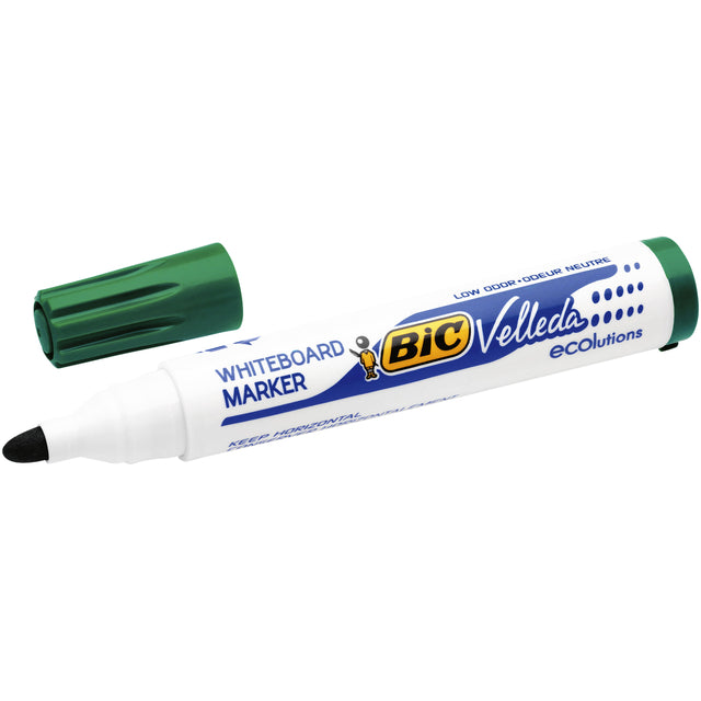 Viltstift Bic 1701 whiteboard rond groen 1.4mm (per 12 stuks)