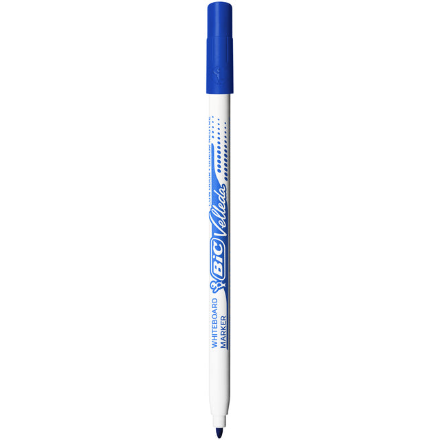 Viltstift Bic 1721 whiteboard rond blauw 1.5mm (per 24 stuks)