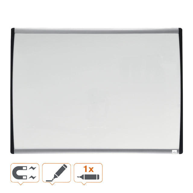 Whiteboard Nobo 58.5x43cm gewelfd