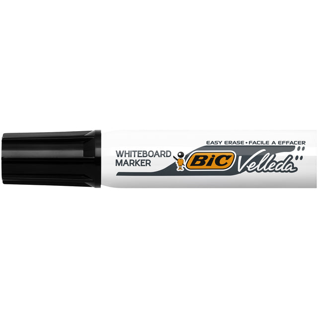 Viltstift Bic 1781 whiteboard schuin zwart 3.2-5.5mm