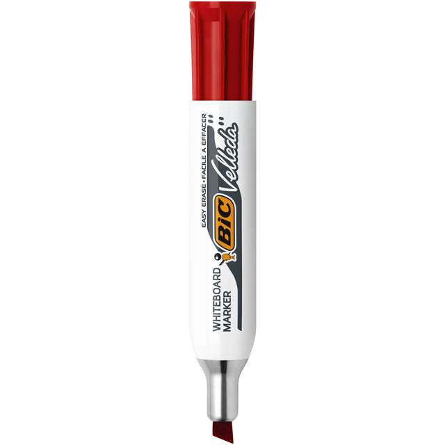 Viltstift Bic 1781 whiteboard schuin rood 3.2-5.5mm