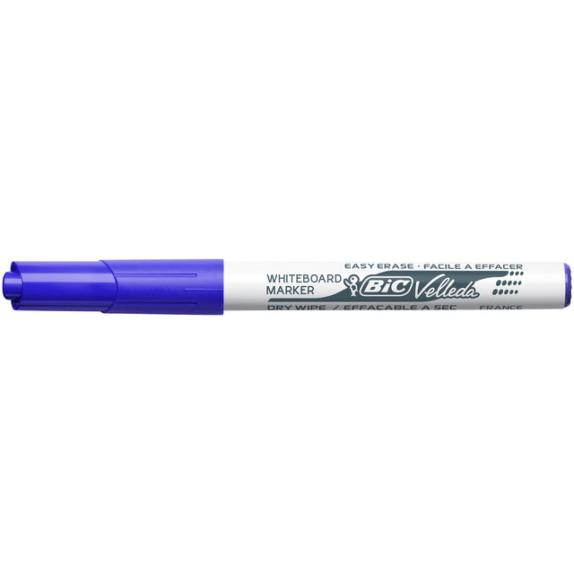 Viltstift Bic 1741 whiteboard rond blauw 1.4mm (per 12 stuks)