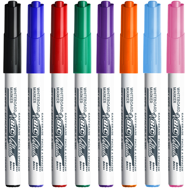 Viltstift Bic 1741 whiteboard rond blauw 1.4mm (per 12 stuks)