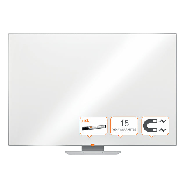 Whiteboard Nobo Classic Nano Clean 100x150cm staal