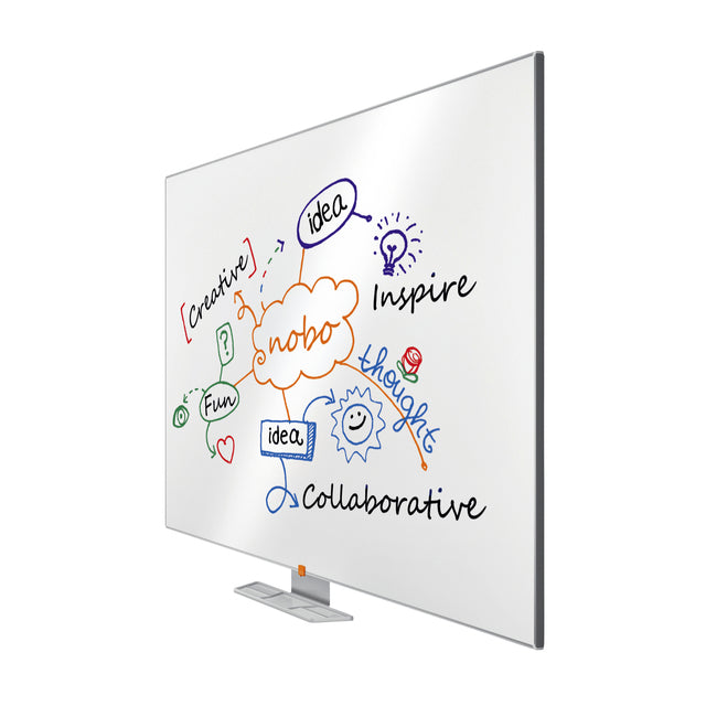 Whiteboard Nobo Classic Nano Clean 100x150cm staal