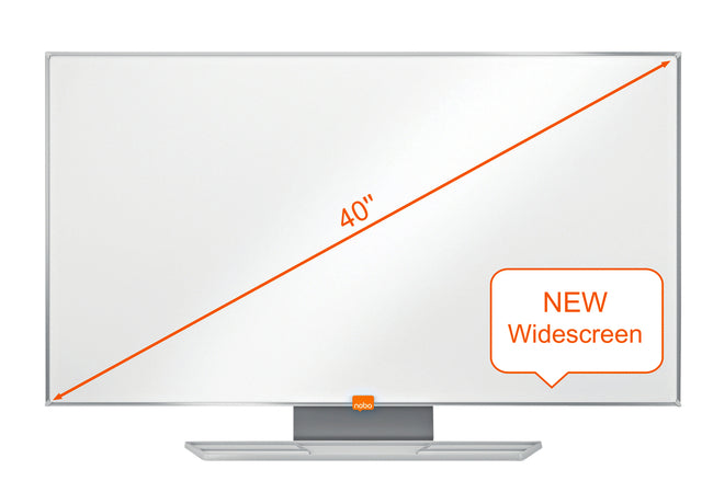 Whiteboard Nobo Widescreen Nano Clean 89x50cm