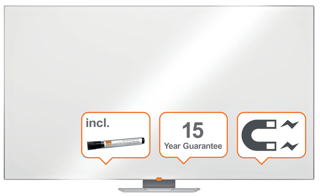 Whiteboard Nobo Widescreen Nano Clean 188x106cm