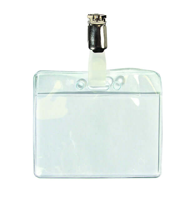 Badge Quantore met clip 60x90mm (per 24 stuks)