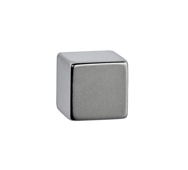 Magneet MAUL Neodymium kubus 20x20x20mm 20kg nikkel